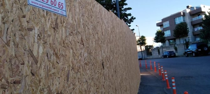 Trapez sac ile saha kapatma